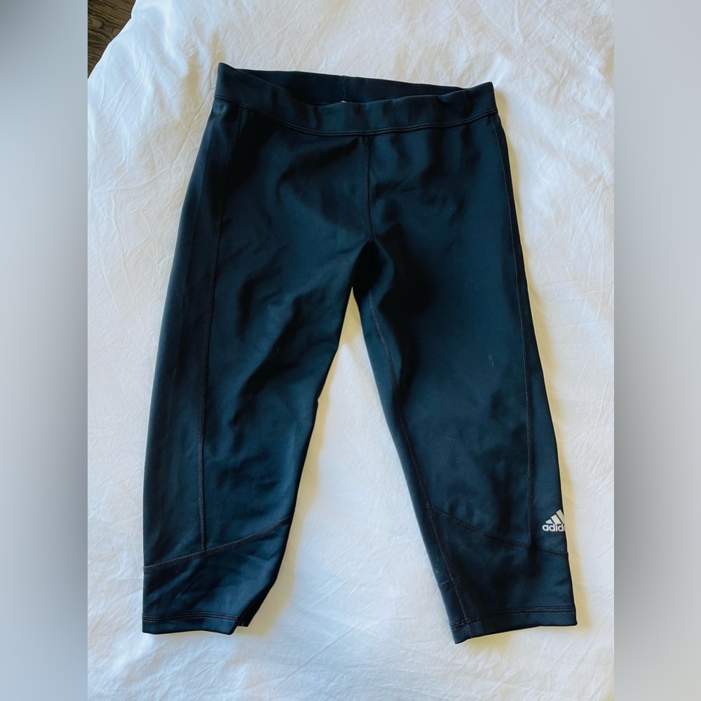 Black Adidas Capris